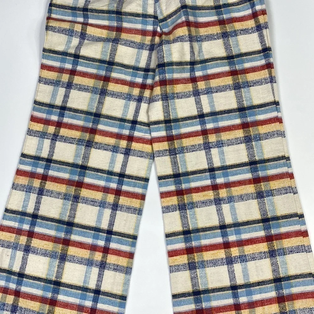 Vintage Levi's For Me Flared Red White Blue Pants 30x30 RARE